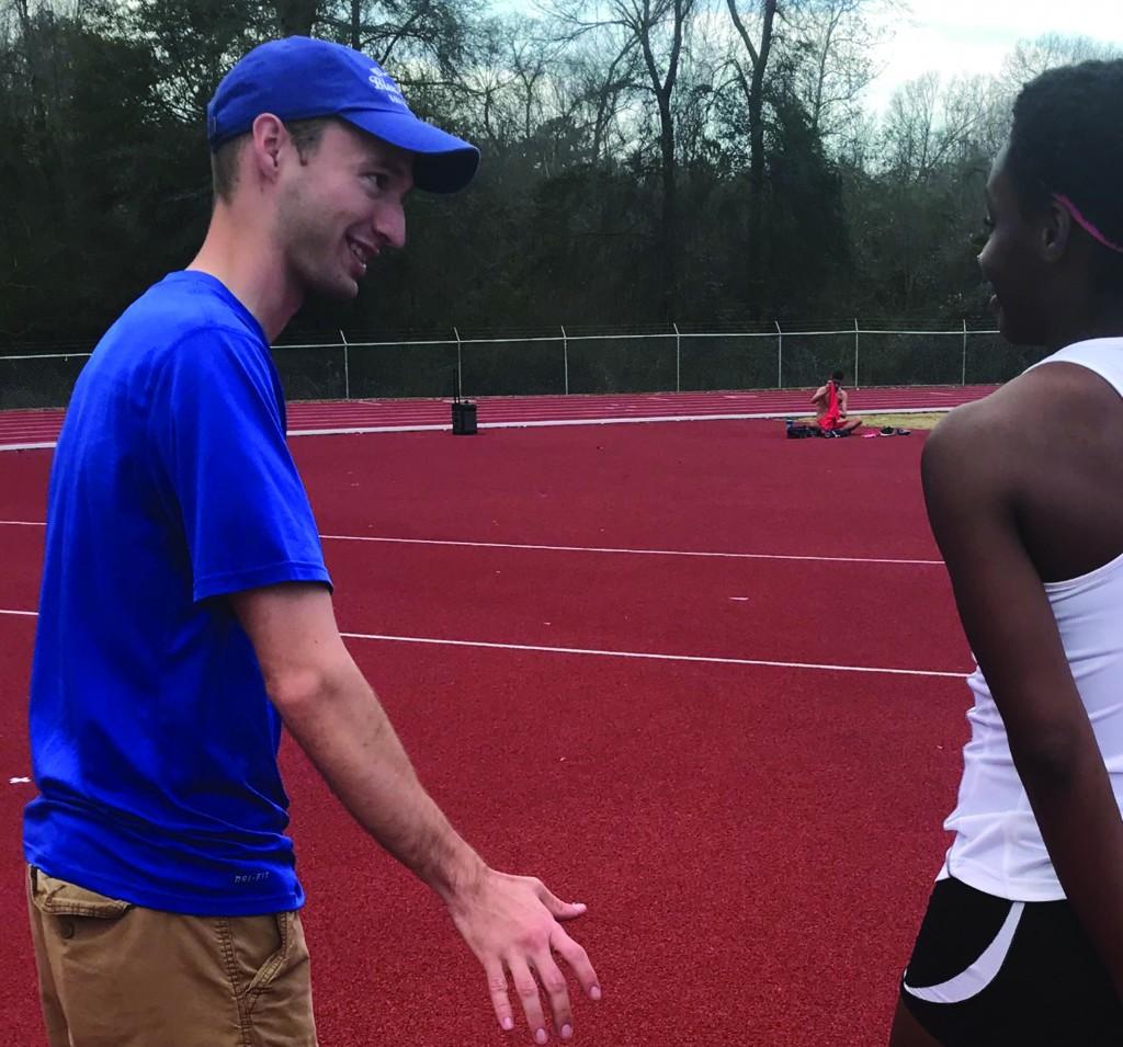 First track-and-field season under way for new coach Derek Gay